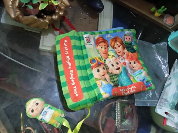 Cocomelon Musical Cloth Book